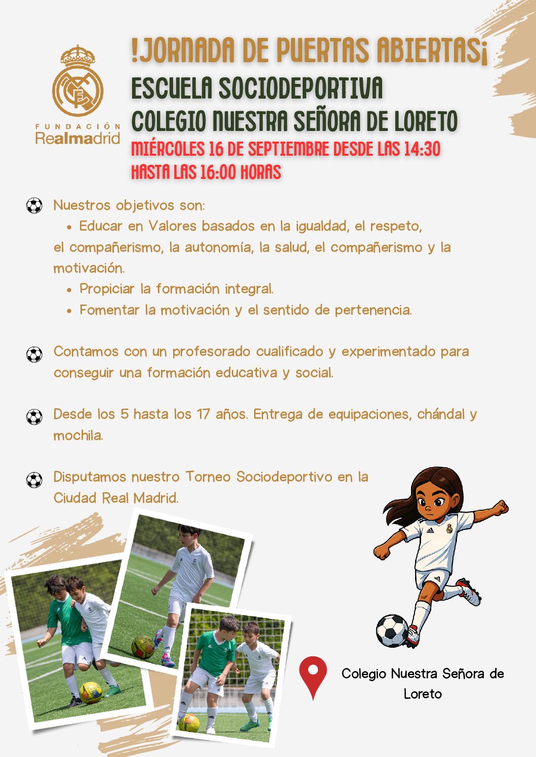 Jornada puertas abiertas Fundación Real Madrid